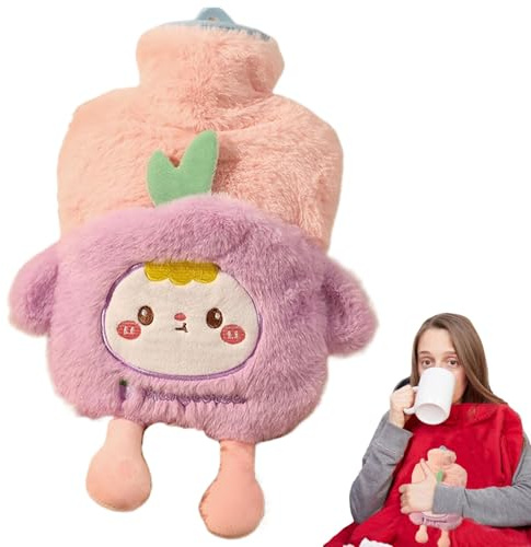 Wärmbeutel Plüsch - Wärmflaschenbezug Cartoon Handwärmer - Sicher Hand Füße Wärmer Winter Warming Bag für Zuhause Outdoor