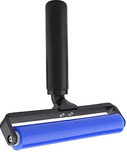 Aramox Rodillo Eficiente para Eliminar el Polvo, Rodillo Doméstico de Silicona Duradero con Rodillo, a Prueba de Humedad y Fricción (6 Pulgadas 40W)