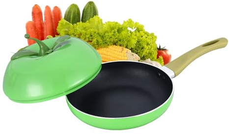 Marmite avec couvercle - En forme de fruit - Marmite à soupe avec couvercle - Pour la cuisine, les plaques à induction, les plaques de cuisson, les rôtis, les spaghettis, la soupe