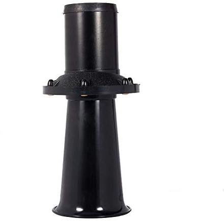 Old Style Hupe, Fydun 110DB 12V Auto Hupe Auto LKW Antik Vintage Old Style Hupe Sirene AHH-OOO-GAH AHOOGA OOGA(Schwarz)