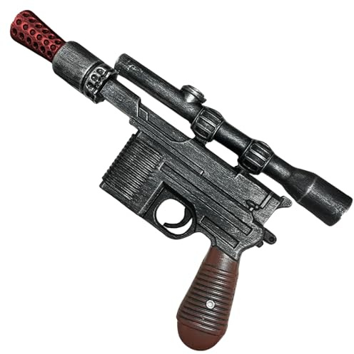 otaku gear 12 Foam Solo Sci-Fi Blaster Prop Replica – Cosplay Costume Accessory, Lightweight Collectible for Display, Halloween, or Conventions