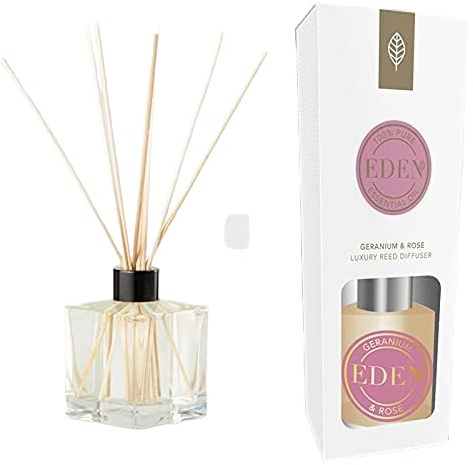 Puckator Diffuseur d'Huile Essentielle Cruelty Free - Géranium & Rose