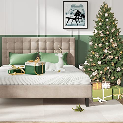 Novilla Materasso 180x200, Materasso Matrimoniale in Schiuma Fredda Altezza 16cm, Schiuma Comfort a 9 zone, Eccellente Traspirante e Fresco e Alta Resilienza Senza Rumore