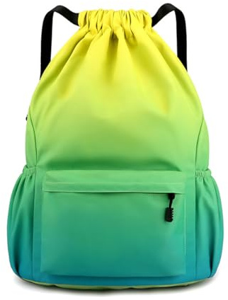 YYKSYDPT Turnbeutel für Herren und Damen, Sportbeutel mit Kordelzug, Wasserdichter Oxford-Rucksack mit großem Fassungsvermögen für Reisen, Freizeit, Arbeit, Sport