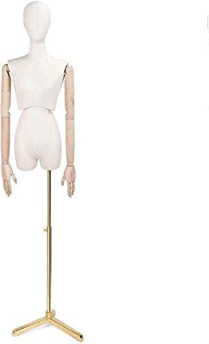 sjdoPulse Schaufensterpuppen-Körper, Professionelle Profi-Männchen, Schneiderpuppe, Schneiderpuppe Mit Ständer, Weibliche Schneiderpuppe, Schaufensterpuppe, Schneiderpuppen