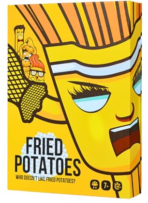 Fried Potatoes: Original Edition – Schnelllebiges Kartenspiel | Englisch | 2–6 Spieler | ab 7 Jahren | 20–40 Minuten | Strategie- und wiederspielbarer Spaß für Freunde und Familie