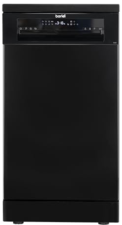 Baridi 45cm Slimline Freestanding Dishwasher, 10 Place Settings, 8 Programs - DH267