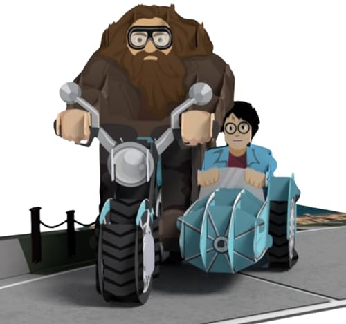 Cardology – Harry Potter Hagrid-Geburtstags-Popup-Karte | Harry Potter Hagrid-Produkte, 3D-Hagrid-Karten und -Geschenke | Offizielle Lizenz