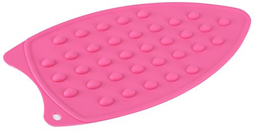 Silicone Iron Rest Pad Silicone Mats For Ironing The Clothes Multipurpose Iron Hot Resistant Mat Iron Rest Plate For Ironing Board Hot (Rose Red)