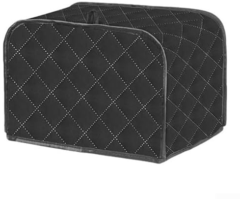 Staubschutz für Brotmaschine, Brotmaschinen-Abdeckung, Küche, Lebensmittel, staubdichte Abdeckung, Brotbackmaschinen-Schutzhülle, 29,5 × 20 × 20 cm (schwarz, große Größe)