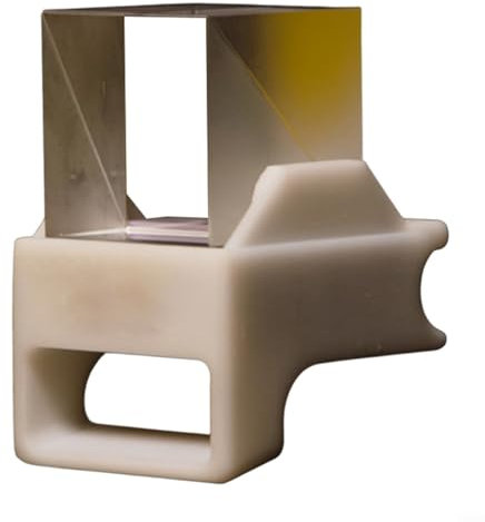 HOHOVYVY Olografia 3D per display cubi orologio meteorologico personalizzabile/decorazione animazione GIF (bianco)