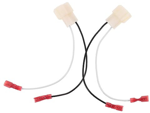 SOLUSTRE Adaptateur de Câblage pour Haut-parleur Voiture, Connecteur Plastique sans Soudure Compatible avec Véhicules Populaires, Connexion Rapide pour Système Audio Automobile