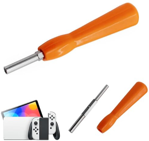 GGUFAY Tournevis Gamebit 4,5 mm 3,8 mm - kit de tournevis Gamebit de sécurité à double extrémité pour ouvrir NES, SNES, N64, Gameboy, Gamecube, Virtual Boy, Sega, Consoles, Cartouches de jeu