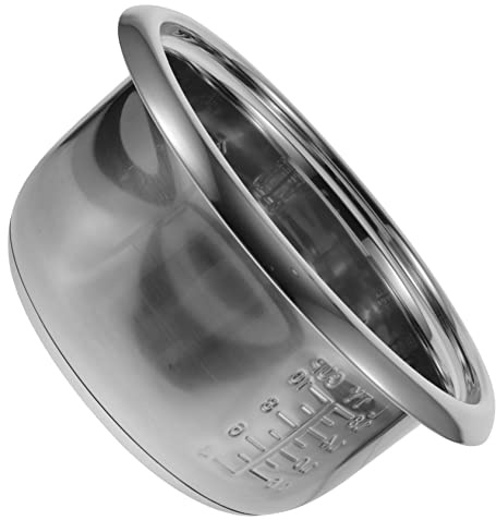 SMASOLO Cuve Intérieure INOX 304 4l pour Cuiseur à Riz 700w Chauffage Uniforme Et Anti-Rouille, Accessoire La Cuisine Domestique, Compatible Modèles Anciens