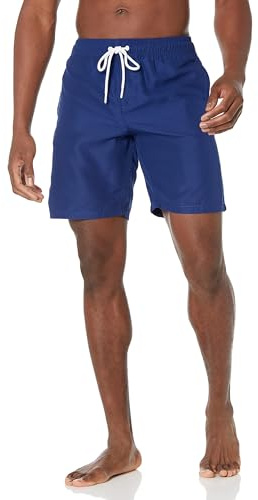 Amazon Essentials Costume da bagno da uomo, 22,9 cm, ad asciugatura rapida, colore blu navy, M