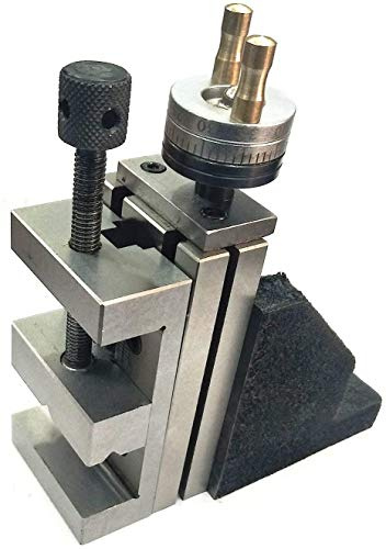 ADI ToolPost - Mini scivolo verticale con fresatura istantanea in acciaio da 50 mm per piccoli torni da banco
