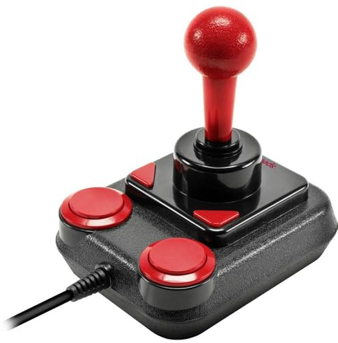 SPEEDLINK 1893215 SL-650212-BKRD Competition Pro Extra Joystick USB PC, Android Schwarz, Rot