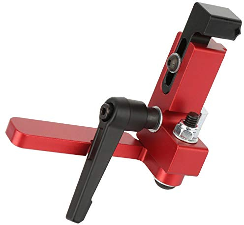 Asixx T-Track Stop, Acciaio Legato Tipo-75 Strumento per la Lavorazione del Legno Troncatrice Troncatrice Dispositivo per Il Limite di Lunghezza preciso Perfetto per la Lavorazione