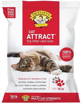 Dr. Elsey's® Cat Attract® Clumping Clay Cat Litter 18-lb. Bag