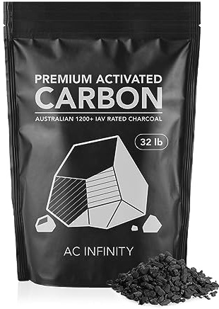 AC Infinity Premium Aktivkohle 14,4 kg – Australische Kohle zum Nachfüllen