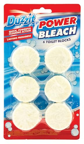 Power Bleach Toilet Block Toilet Cleaners, Quickly Clean and Freshens Toilet