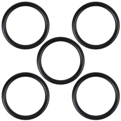 (5 pcs) Compatible T&S Brass 010389-45 Plunger Rubber O-Ring for 3-Tier Sink Wastewater Drain Valve