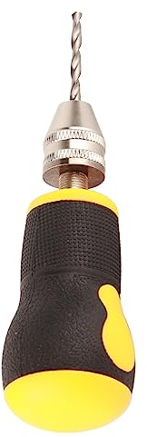 Yctze Small Hand Drill Mini Set Drills Manual Micro Tool Bits with Portable 10 Twist 0 8 3 0mm