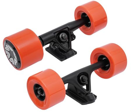Single Motor Set für Elektro-Skateboard 250W Motor mit Einer Drehzahl Speed Skateboarding Ausrüstung Elektrisches Longboard für Erwachsene, Teenager (Orange)