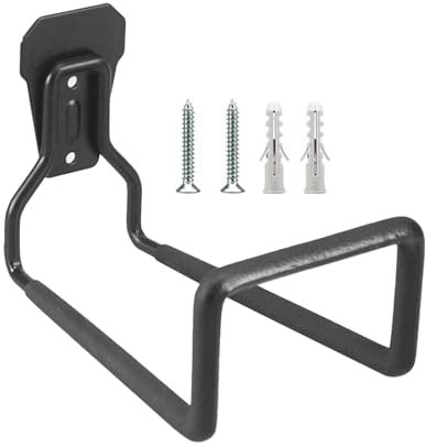 Gartenschlauch-Rohraufhänger, Gartenschlauchhalter zur Wandmontage, robuste Metall-Gartenschlauch-Wandhalterung, Schlauchrohrhalter, robuste Gartenschlauch-Aufbewahrung – maximale Tragfähigkeit