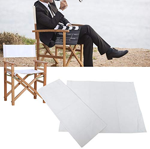 Uadme 1 Set Regiestuhl-Ersatzbezug Aus Segeltuch Heimbedarf MöBelzubehöR Casual Directors Chairs Cover Kit Ersatzsitzbezug FüR Chair Canvas SitzbezüGe Hocker Protector