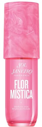 OL DE JANEIRO Flor Mistica Hair & Body Perfume Mist Limited Edition Scent 3 fl oz/90 ml Travel-Friendly Fragrance Mist