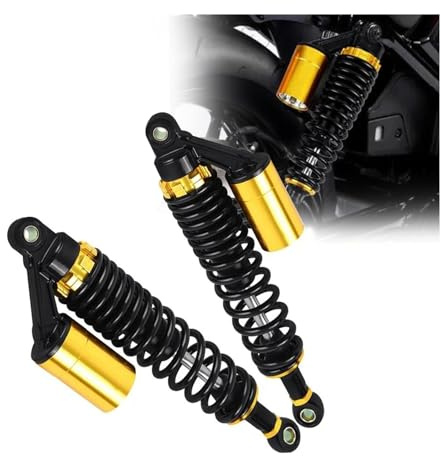 para CB500 CB 500 2003 340mm ATV Amortiguador Trasero De Motocicleta Suspensión De Amortiguador De Aire Protección contra Caídas Amortiguador