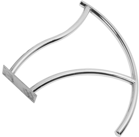 RASTKY Corrimano per Piscina Durevole in Acciaio Inossidabile Maggiore stabilità Ringhiera per Scale per Piscina per Parchi Acquatici, Rampe