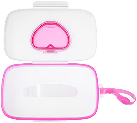 1stk Liebe Feuchttücherbox Behälter Für Babytücher Mini-Box Aufbewahrungsbox Für Feuchttücher Reise-feuchttuchhalter Badezimmerteppiche Badetuch Neugeboren Klein Pp-Kunststoff
