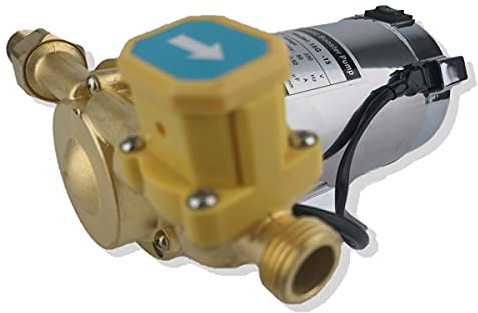 ZYIY 150W Pompe de Surpression Automatique 230V/50Hz ¾ × ½ Sortie 25L/min Pompe à Eau Pompe de Suralimatation avec Interrupteur de Débit Automatique 15m/49ft pour Système de Douche à la maison