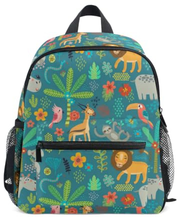 Sac à dos pour enfants, maternelle sac de voyage pour garçons et filles, Imprimé animal