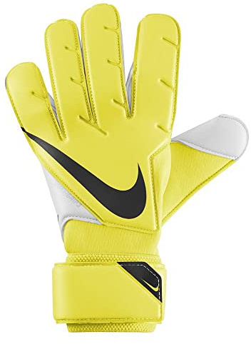 Nike Unisex Goalie Glove Goalkeeper Vapor Grip3, Yellow Strike/White/Black, CN5650-765, 8