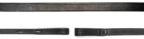 BRIDLERY Zügel Texas Farbe Schwarz, Größe Warmblut/Vollblut