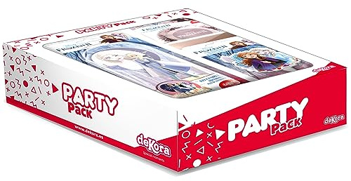 Dekora - Party Pack Thèmatique de Mickey Mouse pour Décoration de Fête d'Anniversaire, Décoration de Gâteau et de Dessert