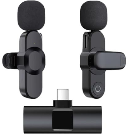 Microphone cravate sans fil, micro cravate pour enregistrement de podcasts, TikTok Vlog ASMR YouTube Vidéos Livestream Interview Créateur de contenu pour Android, iPhone, iPad, DSLR Go-Pro, appareils