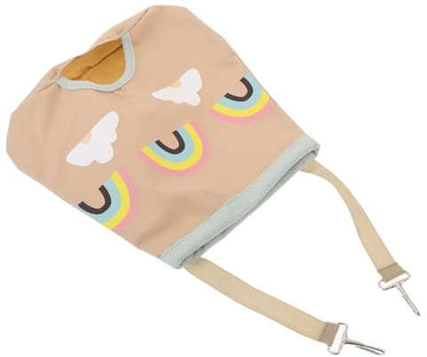 NOLITOY Bolsa de Alimentación Colgante para Conejos y Pequeños Roedores Resistente y Compacta Bolsa de Heno Duradera para Cobayas y Hámsters Ahorra Espacio Jaula