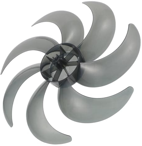 HOODANCOS Pales de Ventilateur Universelles 30 CM 7 Pales en Plastique Haute Résistance Hélices de Rechange pour Ventilateur sur Pied et Plafond Circulation D’Air Optimisée Silencieuses