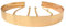Live It Style It Womens Metal Waist Belt Mirror Wide Gold Silver Full Plate Waistband Chains (6cm, Gold)