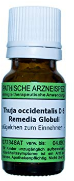 Thuja occidentalis D6, 10g Globuli