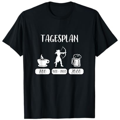 T-Shirt Bogenschütze - Bogenschießen Bogensport Witz Spruch T-Shirt