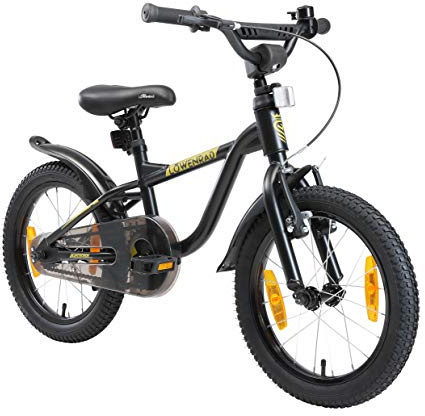 Löwenrad Kinderfahrrad für Jungen und Mädchen ab 4-5 Jahre | 16 Zoll Kinderrad mit Bremse | Fahrrad für Kinder