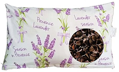 Buchweizenkissen Kissen mit Buchweizenschale (L1, 40 x 60 cm) mit Reißverschluss, Buchweizenkissen, orthopädisches Naturkissen, mit Innen- und Außenkissenbezug Verschiedene Größen und Designs