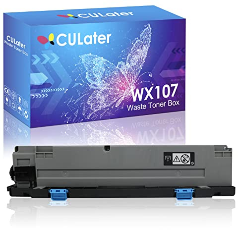CULater WX-107 Compatible Waste Toner Box Replacement for WX107 Waste Toner Container for Konica Minolta Bizhub C250i C300i C360i C450i C550i C650i C750i Printers (1 Pack)
