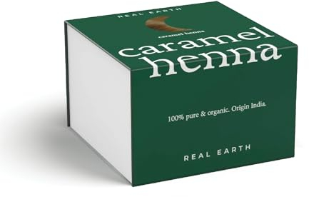 Caramel Henna 250g - Cebello Mud - Organic Vegetable Coloration - Light Brown
