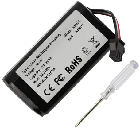 MULS 10.8V DA60-Darfon ZJ145 Vacuum Battery Replacement for Ecovacs DA611 D36A D36B D36C D36E DA60 DB35, Deebot Slim 1, Deebot Slim 2, Deebot Slim 10, TCR360 Robot Vacuum Cleaner